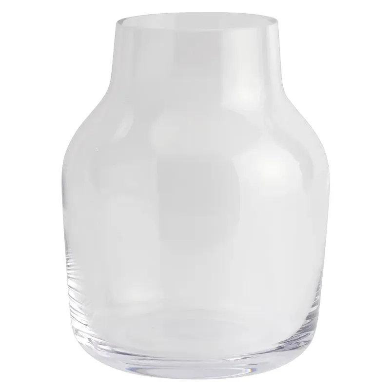 Alternativ bild 0 för Muuto - Silent Vase Ø15 Clear Muuto