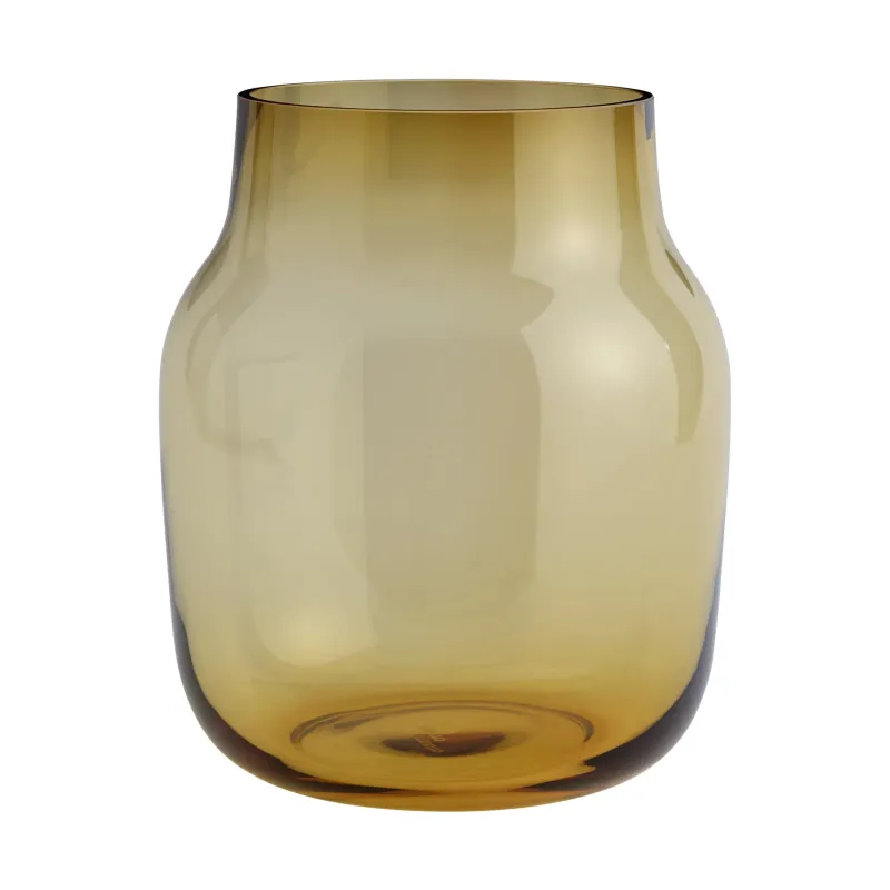 Alternativ bild 0 för Muuto - Silent Vase Ø20 Burnt Orange Muuto