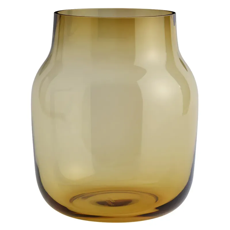 Alternativ bild 0 för Muuto - Silent Vase Ø20 Burnt Orange Muuto