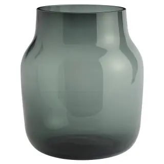 Produktfoto för Muuto - Silent Vase Ø20 Dark Green Muuto