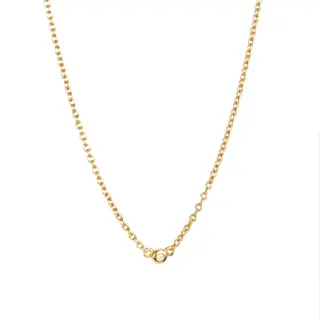 Produktfoto för My First Diamond Halsband Guld