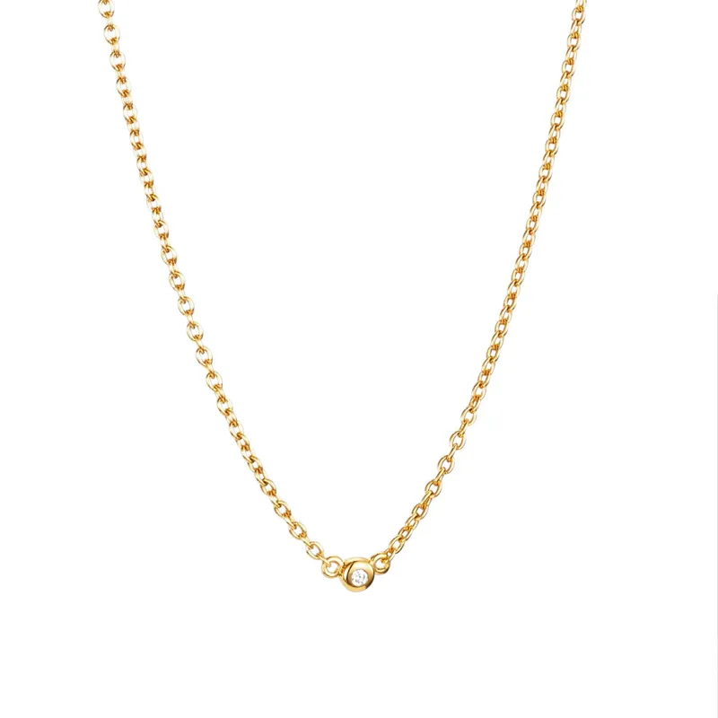 Alternativ bild 0 för My First Diamond Halsband Guld
