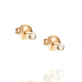 Produktfoto för My First Diamond Studs Örhänge Guld