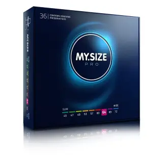 Produktfoto för MY SIZE PRO MY SIZE PRO KONDOMER 64 MM 36 STYCKEN
