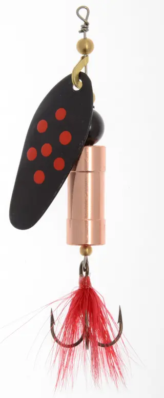 Produktfoto för Myran Tuna-Lax Copper 30g Svart/Röd/Prick