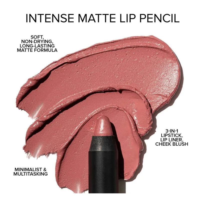Bild 7 för Nudestix Intense Matte Lip + Cheek Pencil Sunkissed Nude 2
