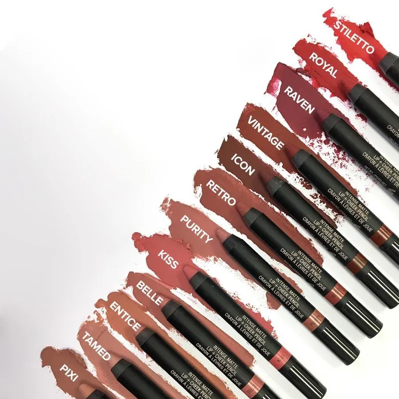 Bild 4 för Nudestix Intense Matte Lip & Cheek Pencil Purity 2,8 g