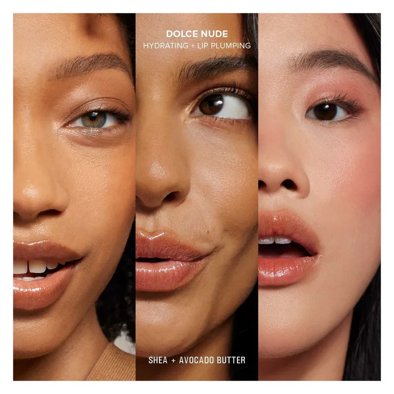 Bild 3 för Nudestix Hydra-Peptide Lip Butter Dolce Nude Caramel 10 ml