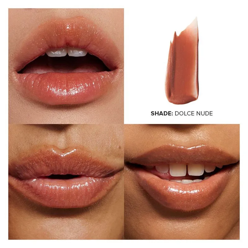 Bild 4 för Nudestix Hydra-Peptide Lip Butter Dolce Nude Caramel 10 ml