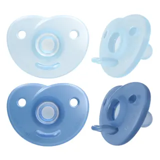 Produktfoto för Philips Avent Soothie Napp 0 till 6 månader Blå 2 st