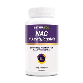 Produktfoto för BETTER YOU Better You NAC 90 kapslar