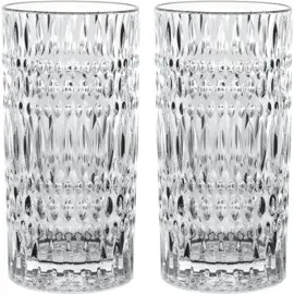 Produktfoto för Nachtmann - Ethno Latteglas 43,4 cl 2-pack Klar