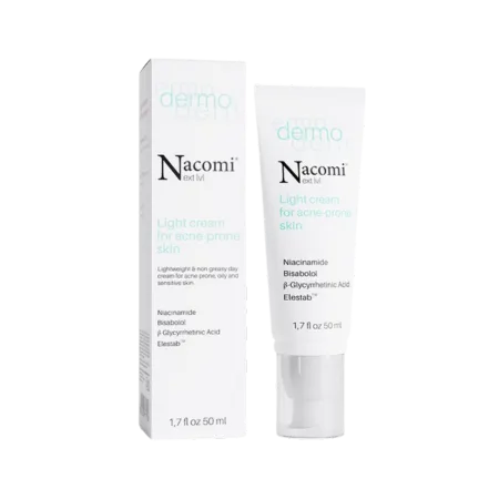 Bild 2 för Nacomi Next Level Dermo Light Cream for Acne-prone Skin 50 ml