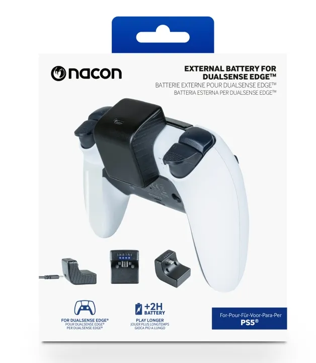 Alternativ bild 0 för NACON Battery Pack Black - Sony PlayStation 5