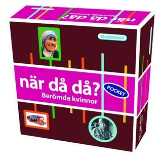 Produktfoto för När då då? Berömda Kvinnor