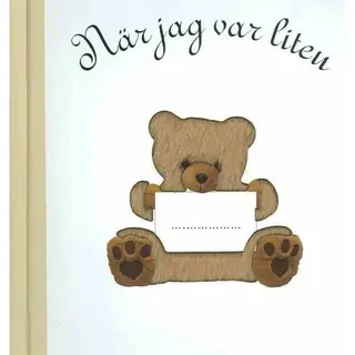Produktfoto för När jag var liten Babybok