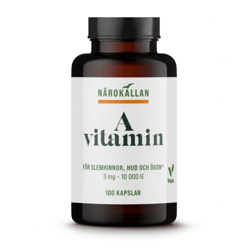 Bild 2 för Närokällan A-vitamin 100 kapslar