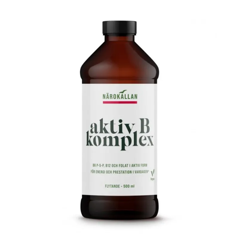 Bild 2 för Närokällan Aktiv B-komplex 500 ml
