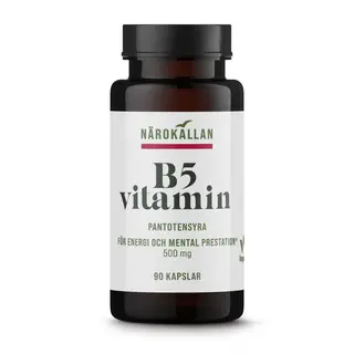 Produktfoto för Närokällan B5 500 mg 90 kapslar