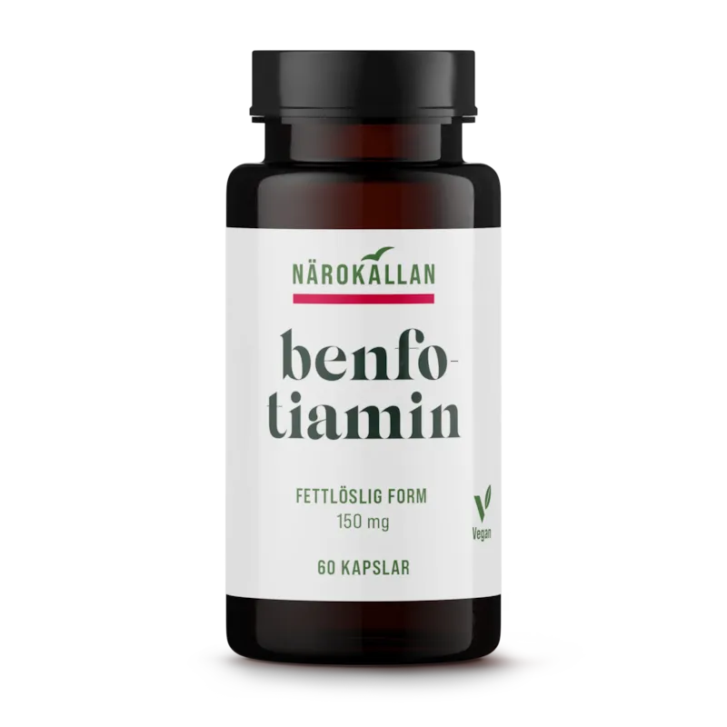 Bild 1 för Närokällan Benfotiamin 150 mg 60 kapslar