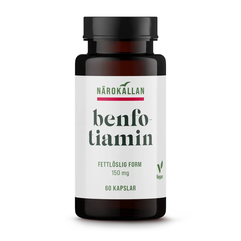 Bild 2 för Närokällan Benfotiamin 150 mg 60 kapslar