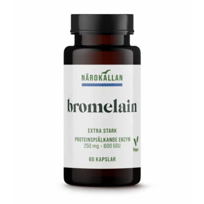 Bild 1 för Närokällan Bromelain 600 GDU 60 kapslar