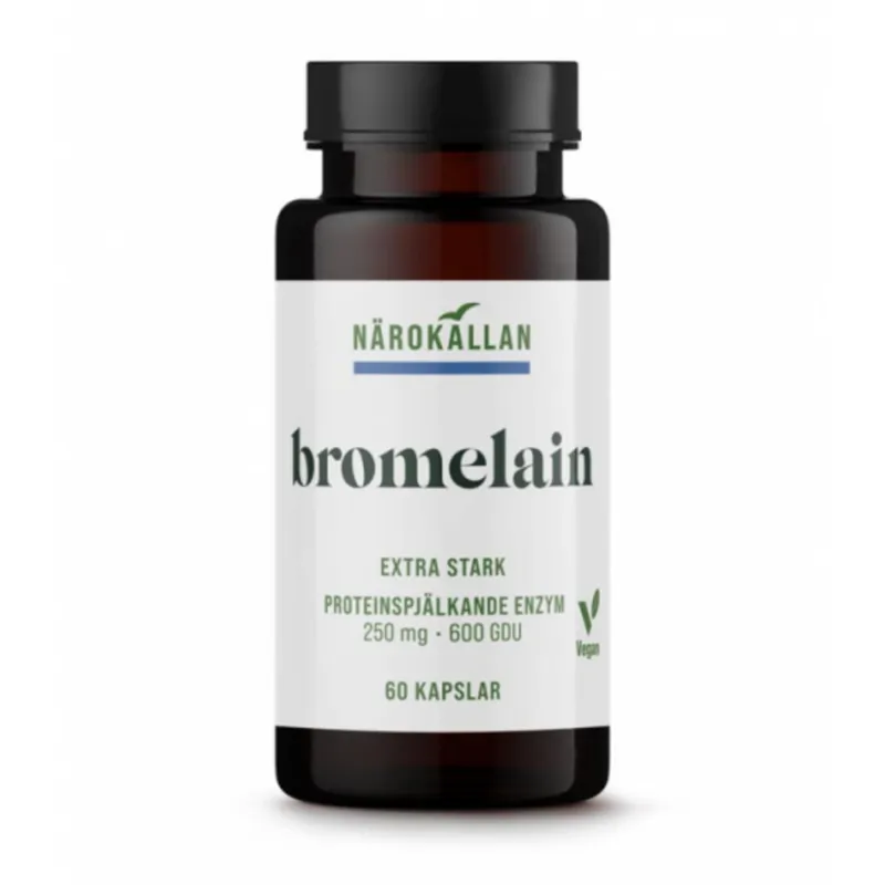Bild 2 för Närokällan Bromelain 600 GDU 60 kapslar