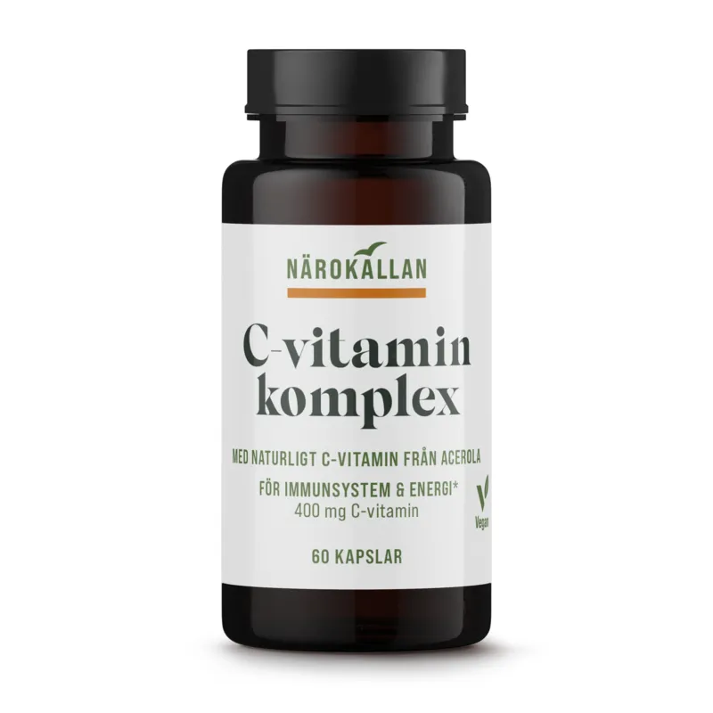 Bild 1 för Närokällan C-vitamin komplex 60 kapslar