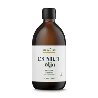 Produktfoto för Närokällan C8 MCT olja 500 ml