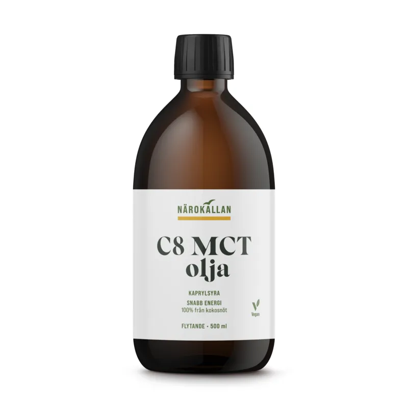 Bild 1 för Närokällan C8 MCT olja 500 ml