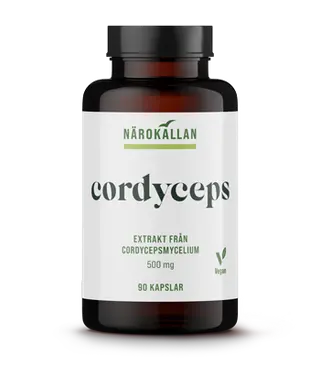 Produktfoto för Närokällan Cordyceps 90 Kapslar