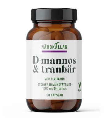 Alternativ bild 0 för Närokällan D-Mannos + Tranbär 60 kapslar
