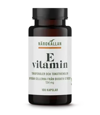 Produktfoto för Närokällan E-Vitamin 200IE 100 kapslar