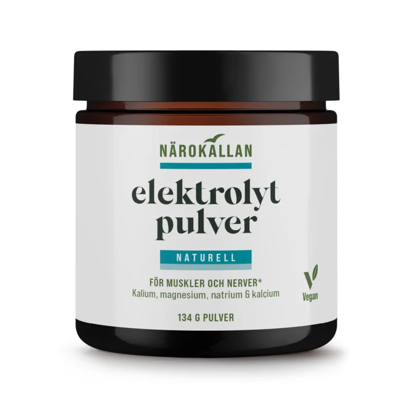Bild 1 för Närokällan Elektrolytpulver Naturell 134 g