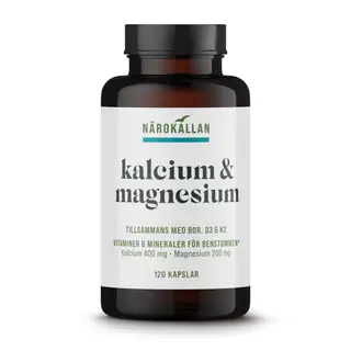 Produktfoto för Närokällan Kalcium &amp; Magnesium 120 kapslar