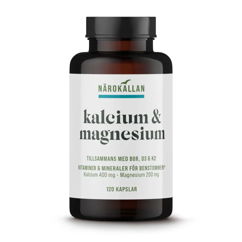 Bild 1 för Närokällan Kalcium &amp; Magnesium 120 kapslar