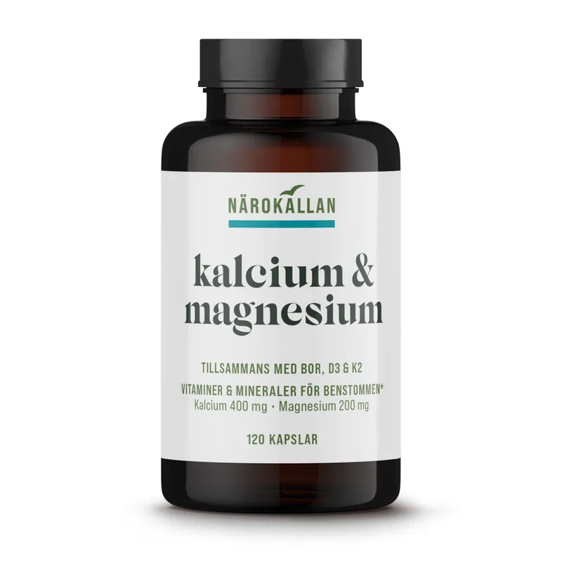 Bild 2 för Närokällan Kalcium &amp; Magnesium 120 kapslar