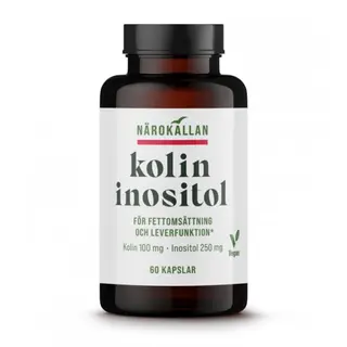 Produktfoto för Närokällan Kolin Inositol 60 kapslar
