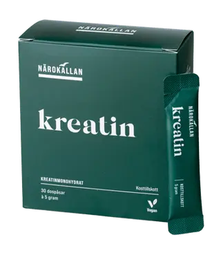 Produktfoto för Närokällan Kreatin 30 dospåsar