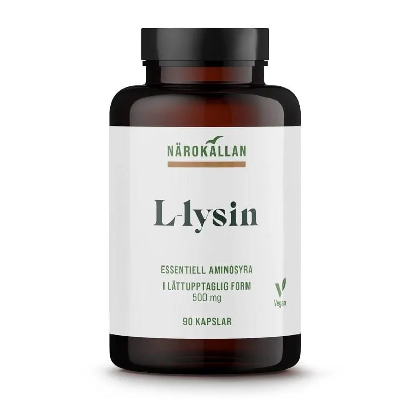 Bild 1 för Närokällan L-Lysin 90 kapslar