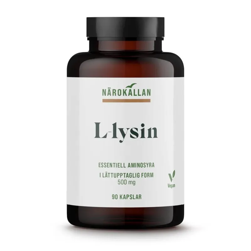 Bild 2 för Närokällan L-Lysin 90 kapslar