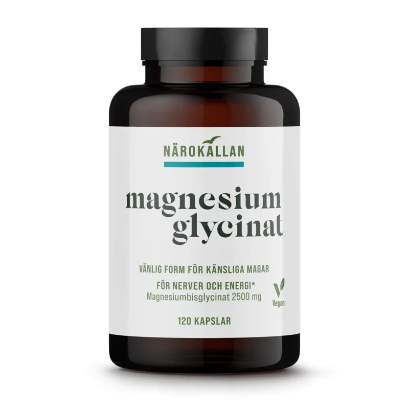 Bild 1 för Närokällan Magnesiumglycinat 120 kapslar