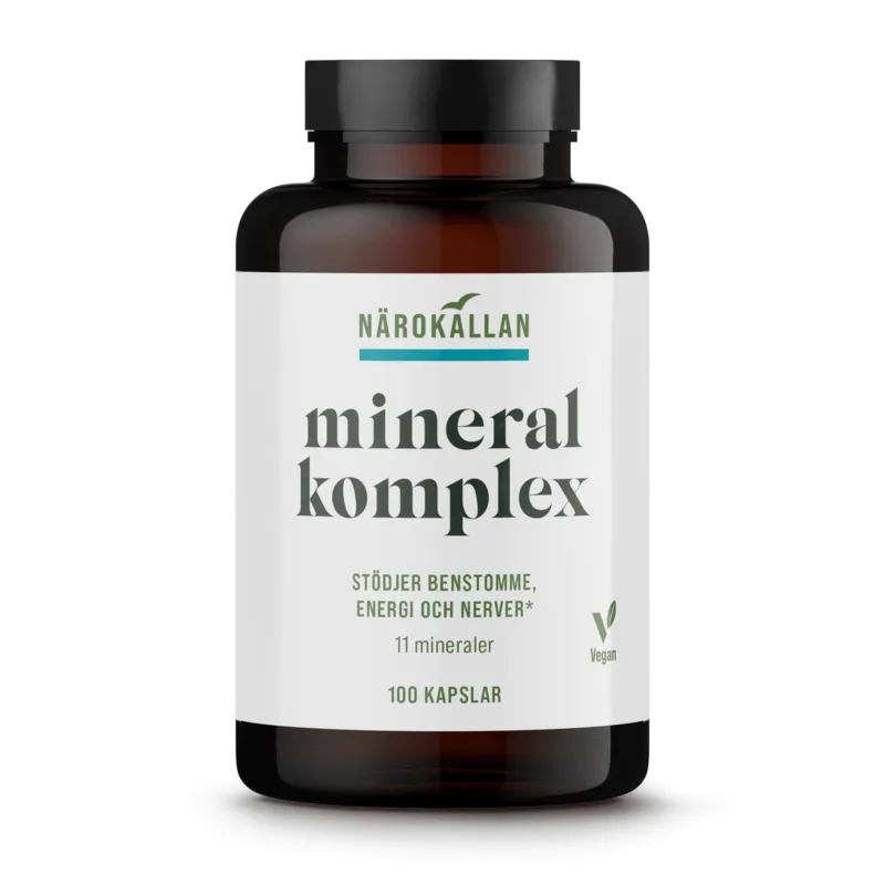 Bild 1 för Närokällan Mineralkomplex 100 kapslar