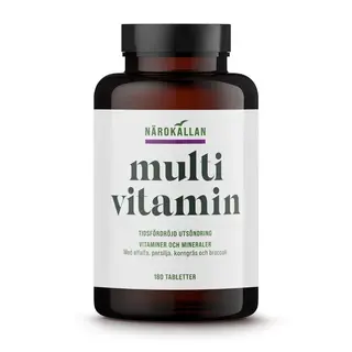Produktfoto för Närokällan Multivitamin Tidsfördröjd 180 tabletter