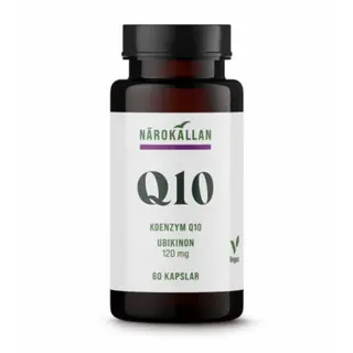 Produktfoto för Närokällan Q10 120 mg 60 kapslar
