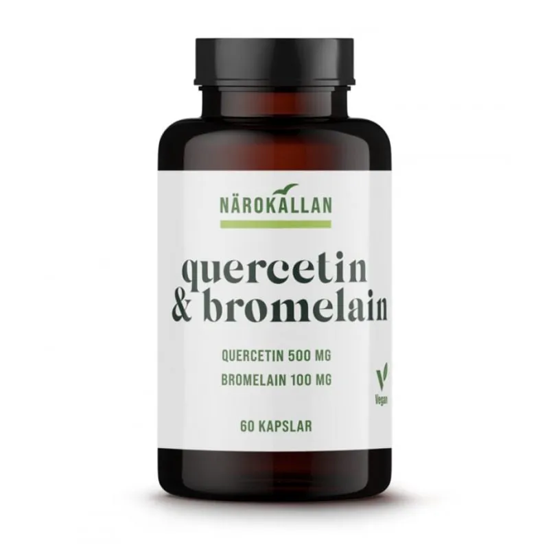 Bild 1 för Närokällan Quercetin & Bromelain 60 kapslar