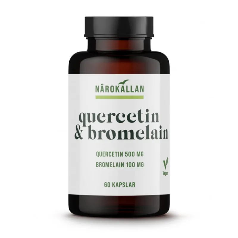 Bild 2 för Närokällan Quercetin & Bromelain 60 kapslar
