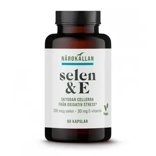 Produktfoto för Närokällan Selen & E 90 kapslar