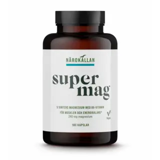 Produktfoto för Närokällan Super Mag 180 kapslar