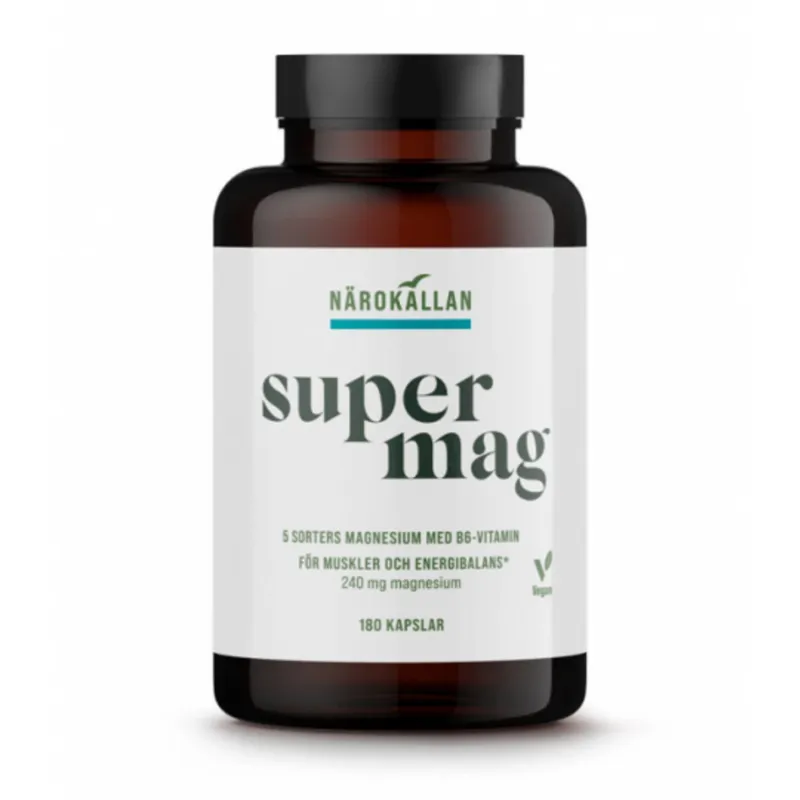 Bild 2 för Närokällan Super Mag 180 kapslar
